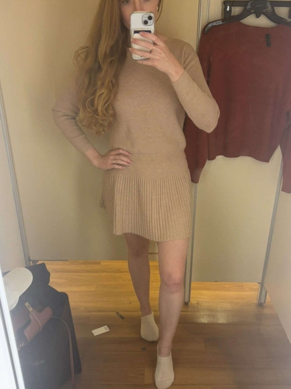Sincerely Jules Lightweight Sweater and Skirt Matching Set